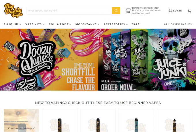 create cbd, vape, cannabis ecommerce and affiliate website